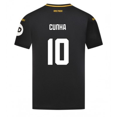 Dres Wolves Matheus Cunha #10 Gostujuci 2024-25 Kratak Rukav Dres Wolves Matheus Cunha #10 Gostujuci 2024-25 Kratak Rukav